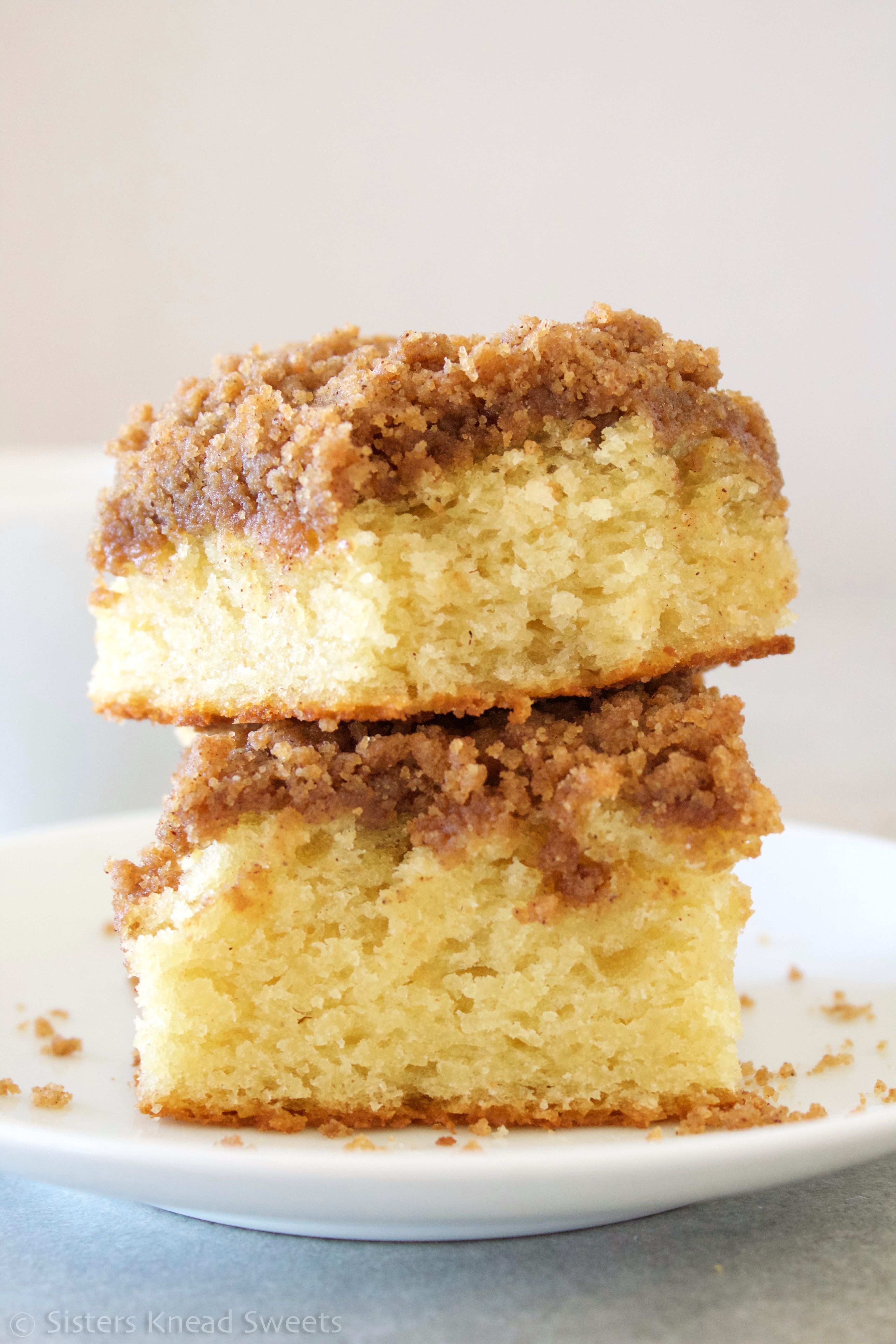 classic coffee cake stack 1 – Sisters Knead Sweets