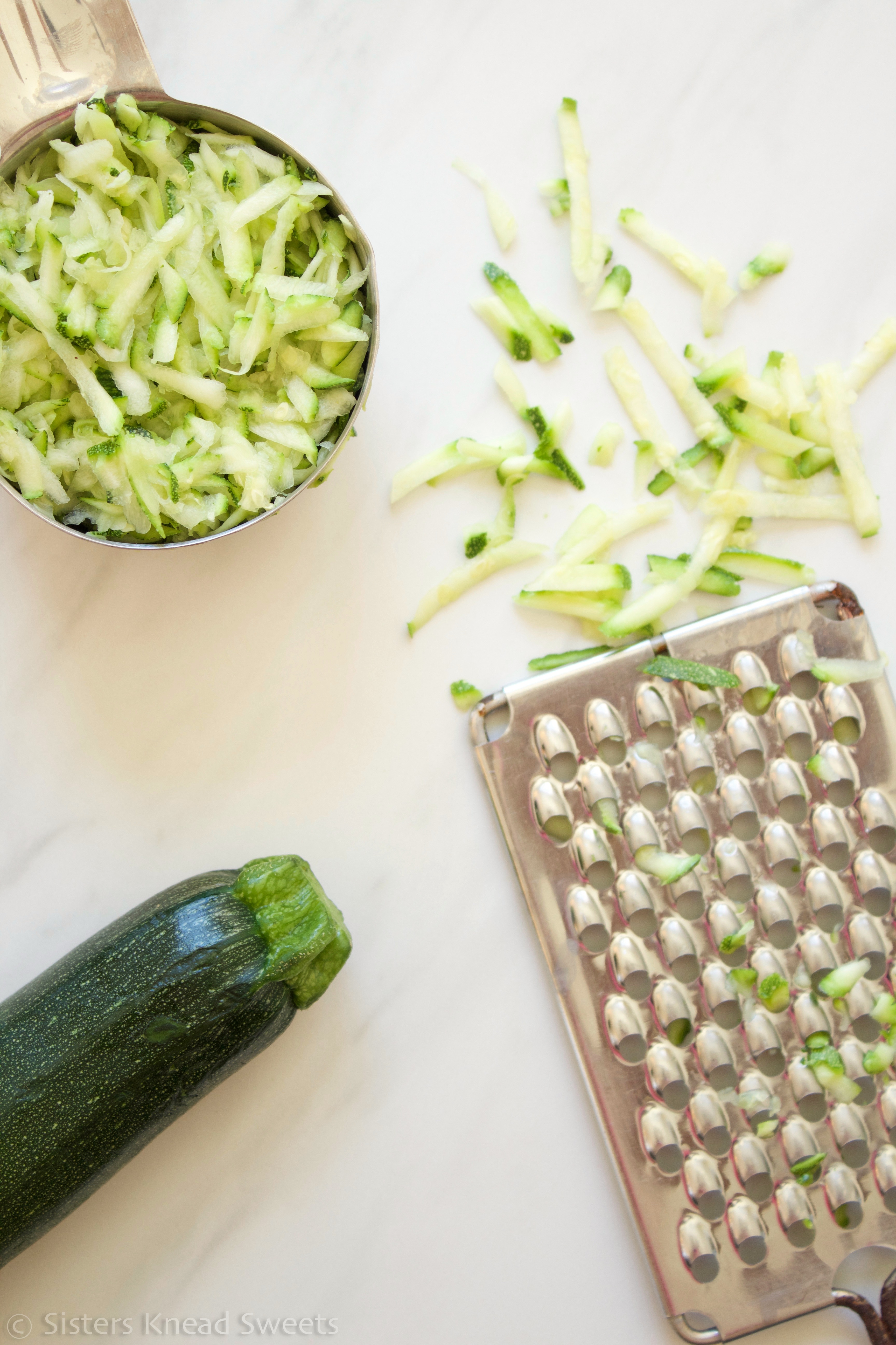 grated zucchini Sisters Knead Sweets
